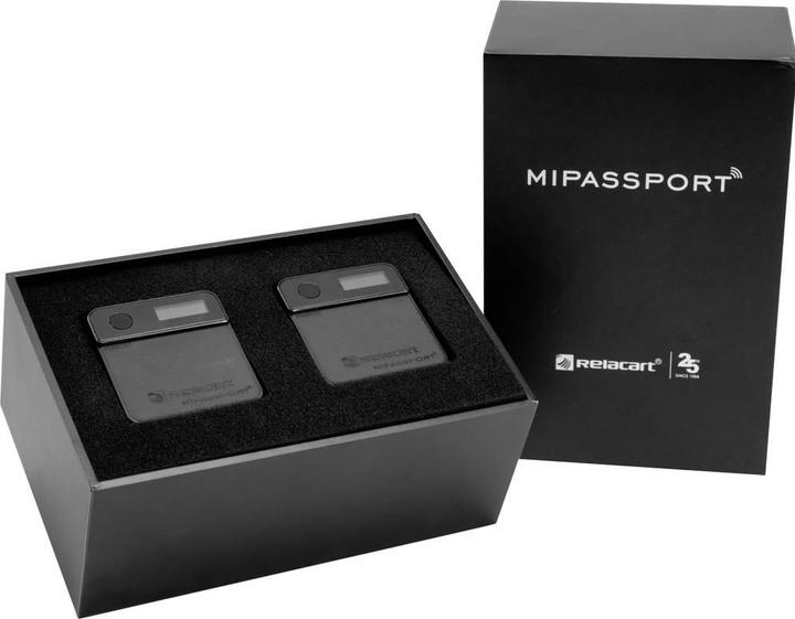 Actual product image Relacart MIPASSPORT miniature radio system for videographers