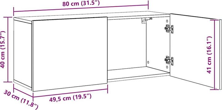 Image du produit vidaXL TV-Schrank (100 x 30 x 41 cm)