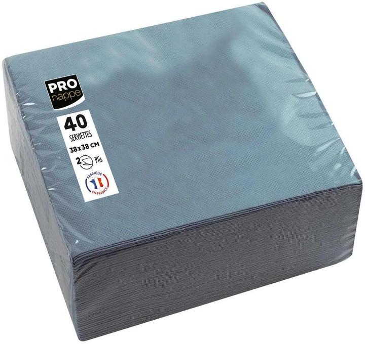 Image du produit PROnappe Dinner-Servietten (40 pcs, 38 x 38 cm)