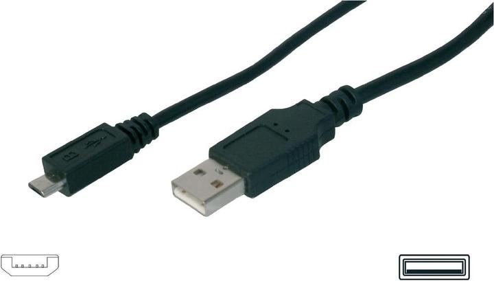 Image du produit Digitus USB 2.0 (3 m, USB 2.0, 2.50 W)