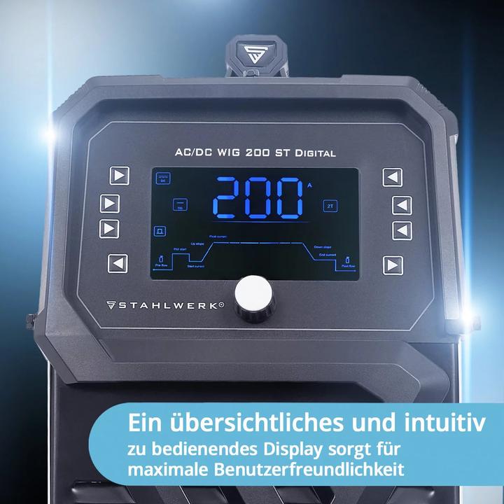 Actual product image Stahlwerk AC/DC Wig 200 ST Digital