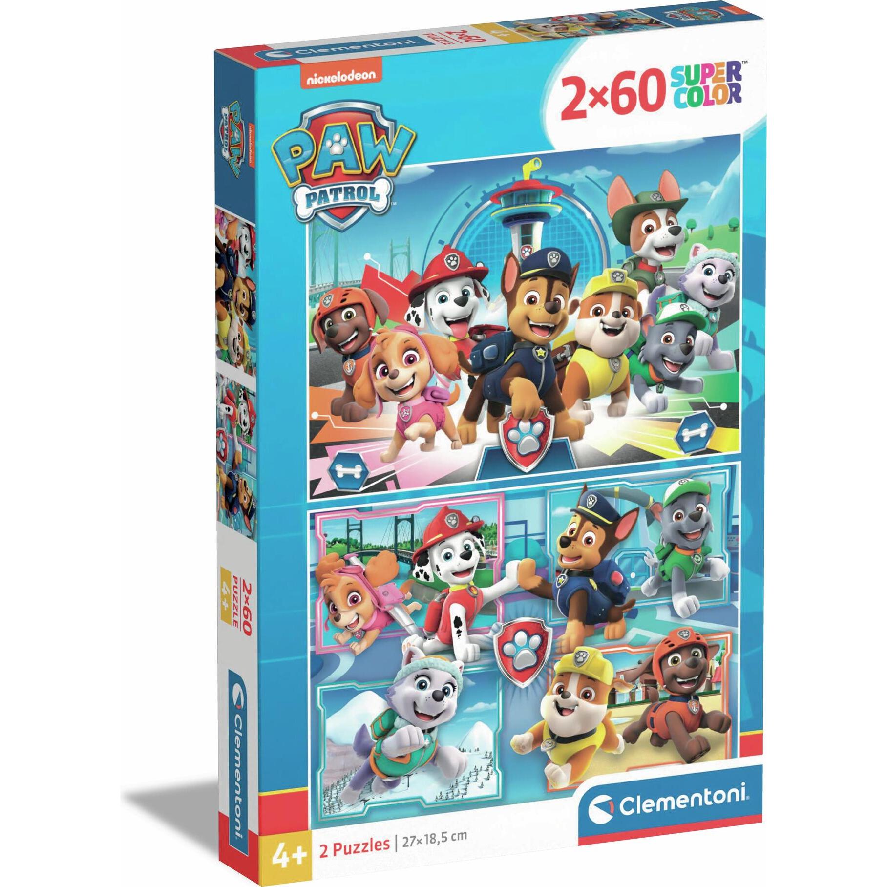 Clementoni Multicolore Paw Patrol (60 Pezzi)