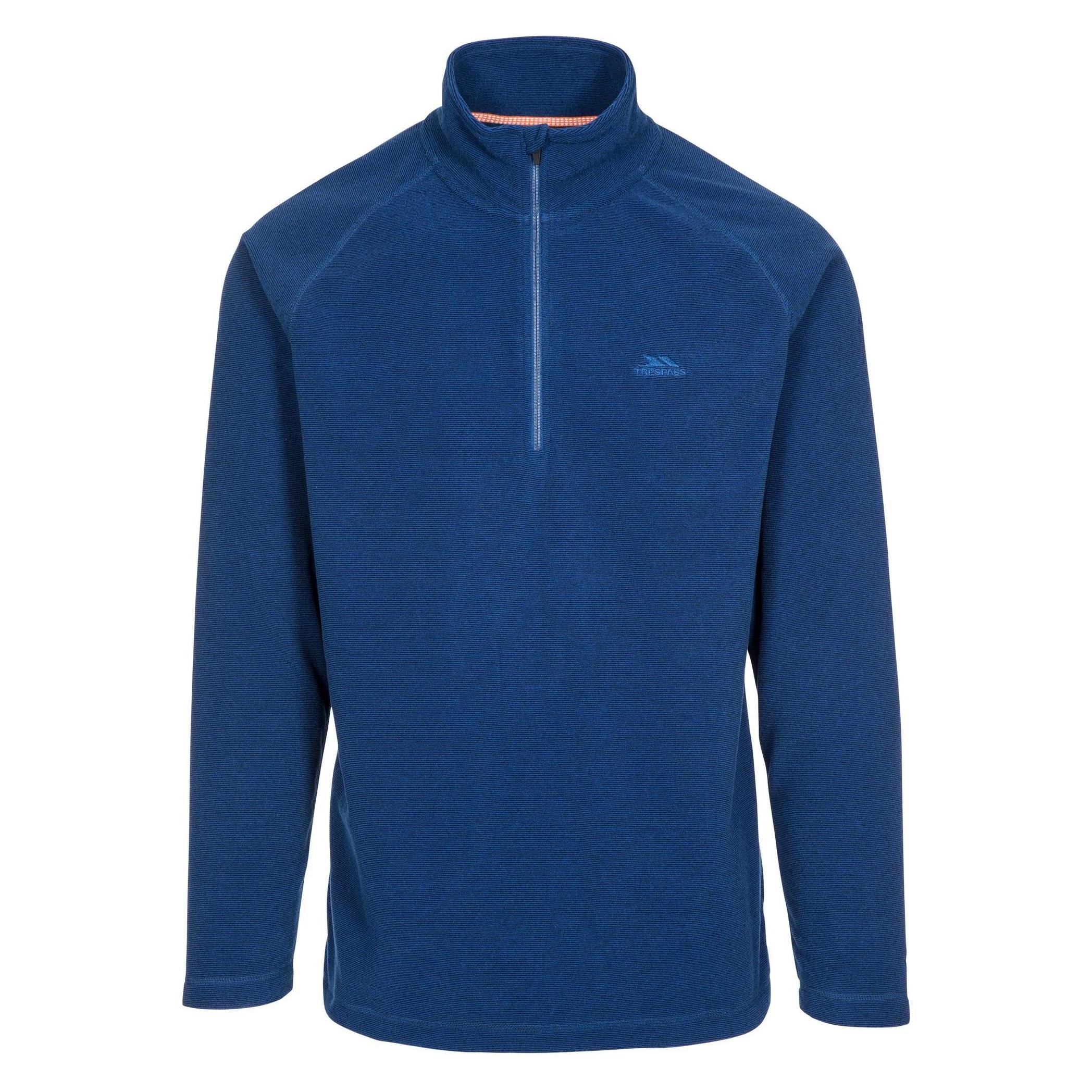 Trespass, Mannen, Outdoor Jassen, FleeceOberteil Keynote (S), Blauw, S