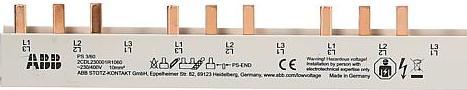Actual product image ABB Busbar 3-phase 60 modules