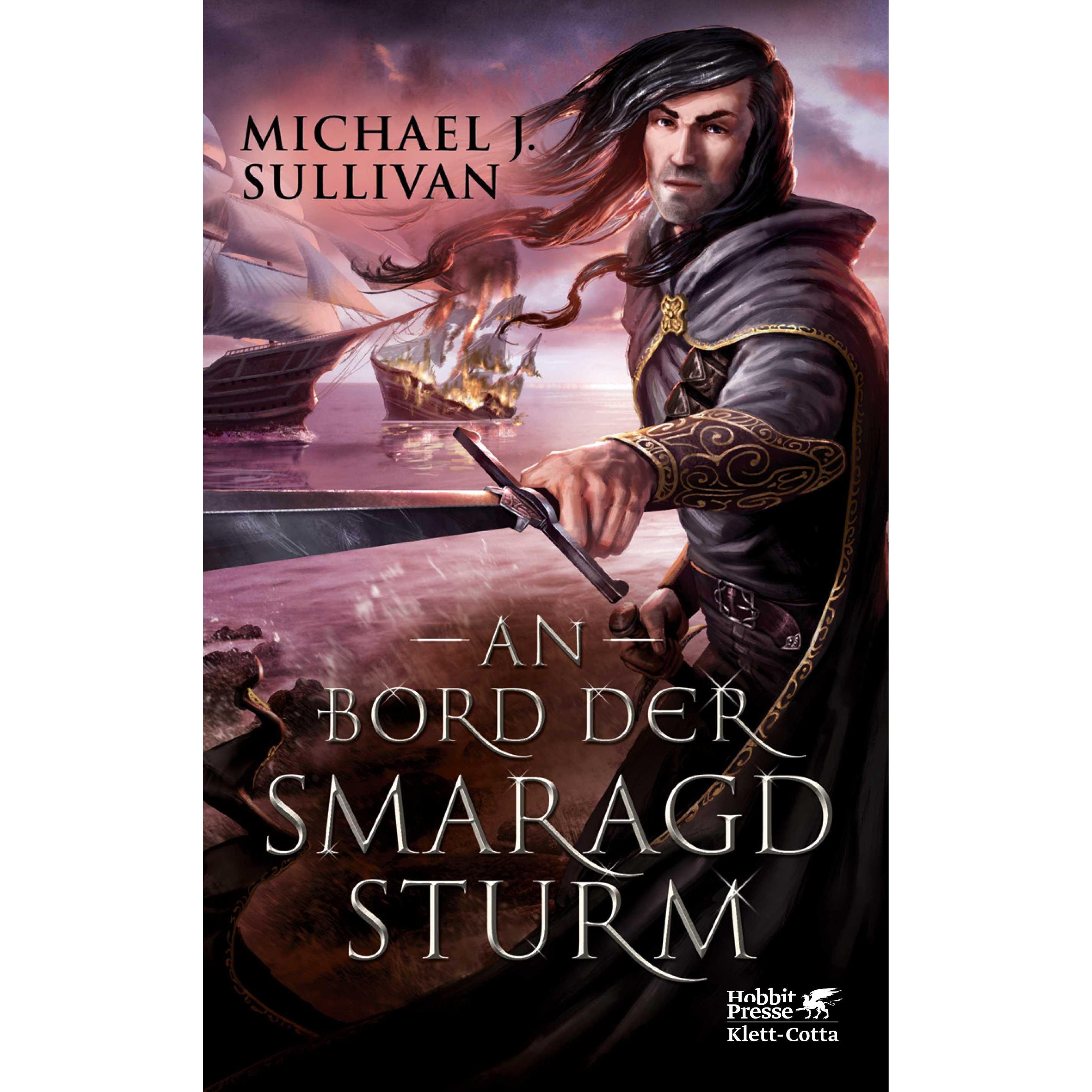 Thumbnail - An Bord der Smaragdsturm, Belletristik von Wolfram Ströle, Michael J. Sullivan
