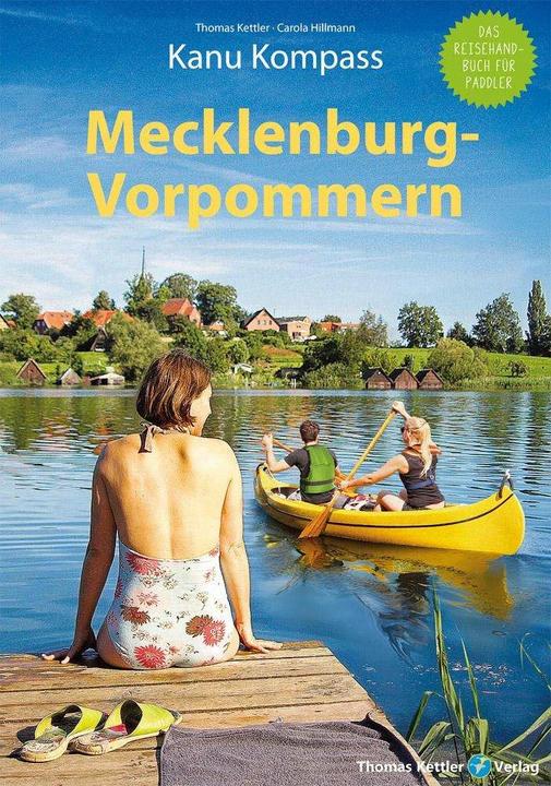 Actual product image Kanu Kompass Mecklenburg-Vorpommern (German, Carola Hillmann, Thomas Kettler, 2020)