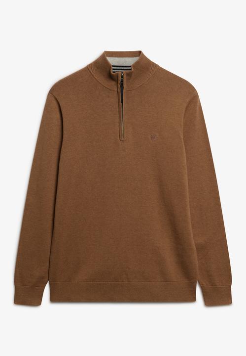 Produktbild Superdry Maglione Essentials Mezza Zip in Cotone (M)