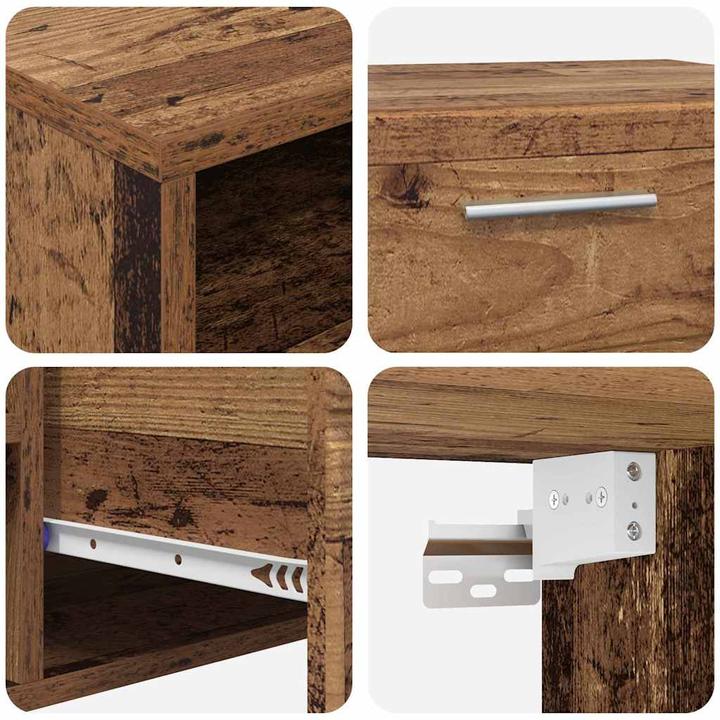 Image du produit vidaXL Holzschrank (39 x 30 x 30 cm)