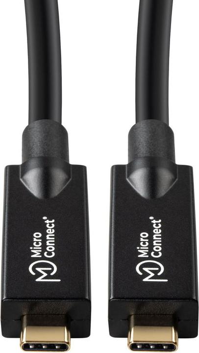 Actual product image MicroConnect USB Type C - USB Type C (10 m, USB 3.2 Gen 2, 60 W)