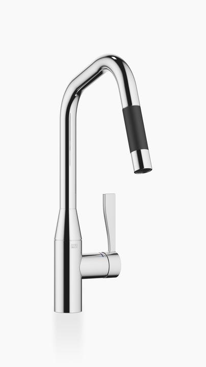 Dornbracht Küche - Sync Spültischarmatur, Pull-Down mit Brausefunktion, schwenkbar, Ausladung 240m