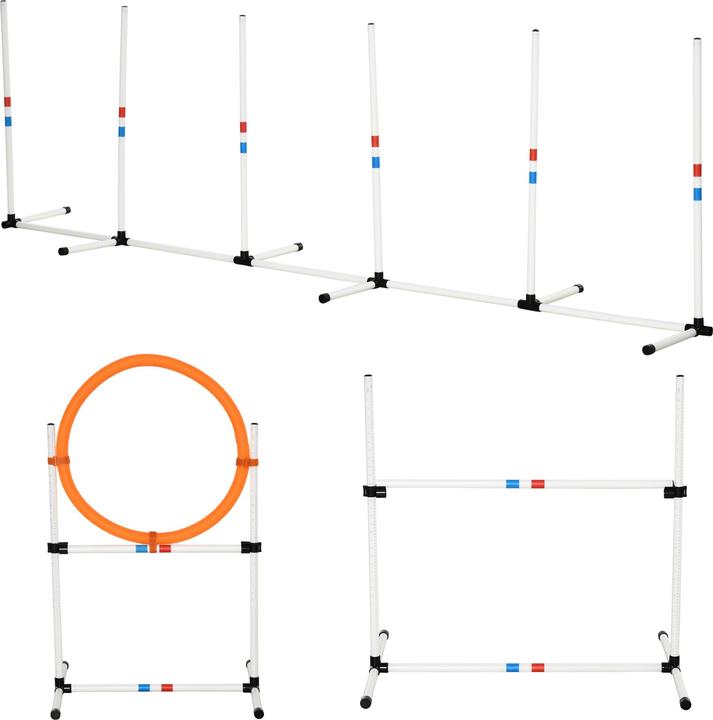 Actual product image PawHut Pet training set including bag (Agility)