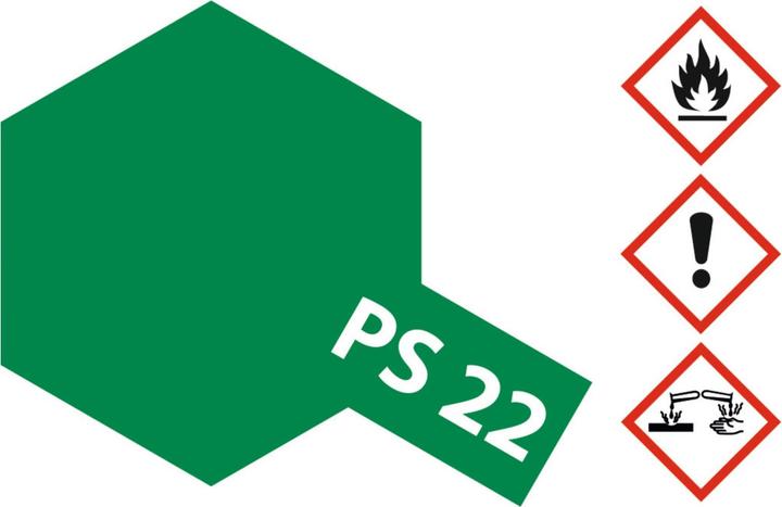 Immagine prodotto Tamiya PS-22 Brit. Polycarb verde corsa. 100ml