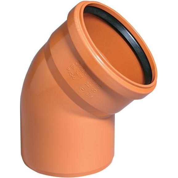 Thumbnail - Csdk SL, Zubehör Sanitärinstallation, Elbow 15 ° KGB for external sewage 110mm (20100)