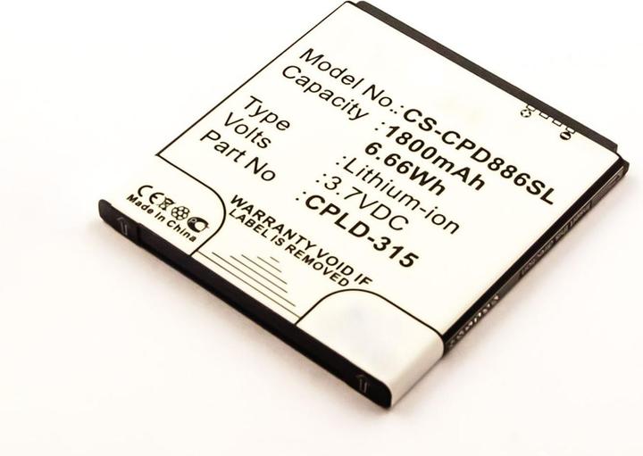Actual product image AGI Battery compatible with Vodafone 890N - Battery - 1.800 mAh