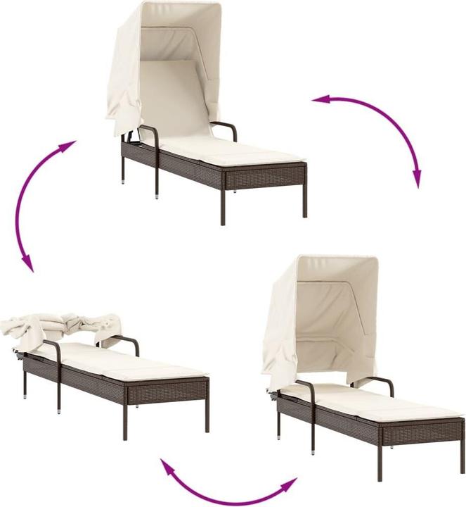 Immagine prodotto vidaXL Sonnenliege (62 cm)