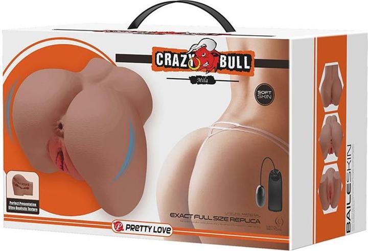 Actual product image Crazy Bull Vagina and Ass-Masturbator "Mila"