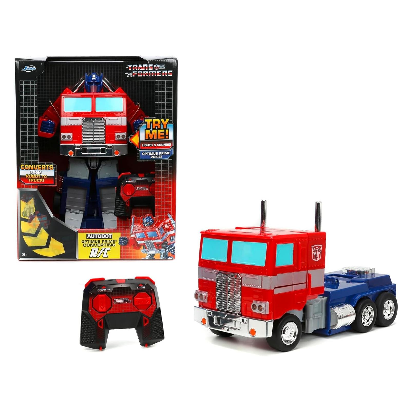 Jada Rc Optimus Prime Converting