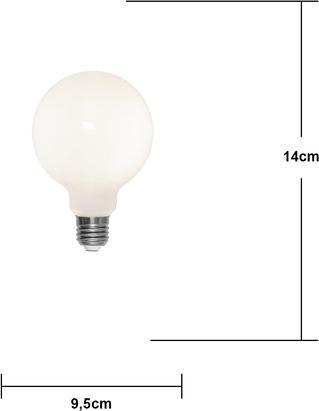 Actual product image Star Trading LED Bulb E27 G95 Smart Bulb (E27, 806 lm, 1 x)