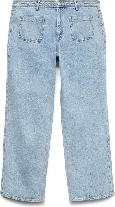 Actual product image Vero Moda VMCTESSA Hohe Taille Weiter Beinschnitt Jeans Weit geschnitten (42)
