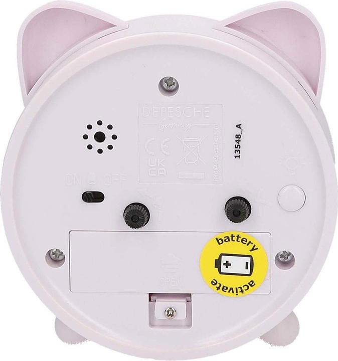 Produktbild Top Model Topmodel - Alarm Clock KITTY and DOGGY - Lilac - 11 cm (413548)