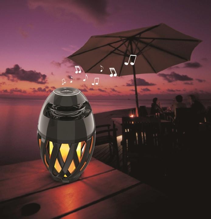 Image du produit Lexibook Haut-parleur Bluetooth design flamme Technologie LED