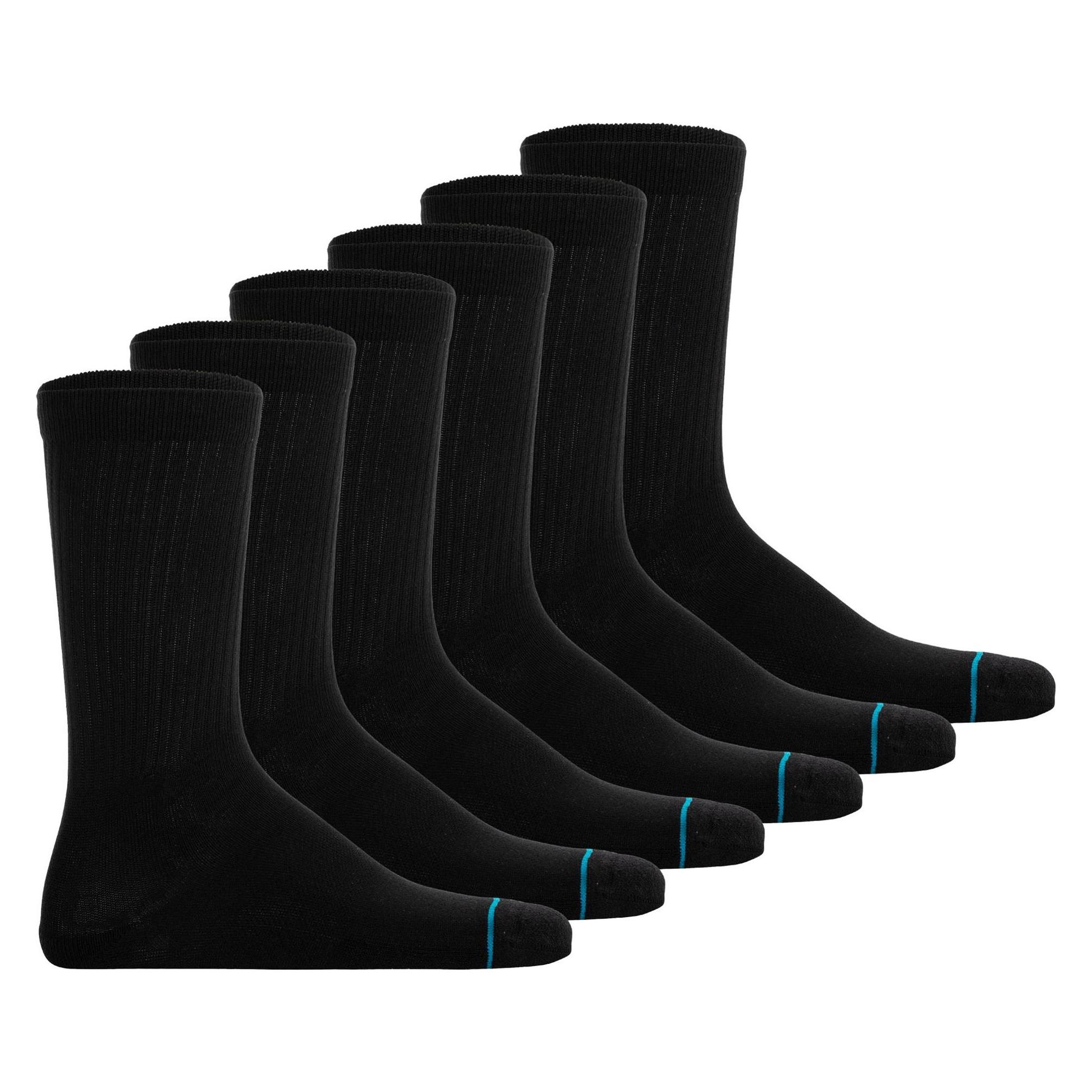 Stance, Socken, Shelter Socken, Schwarz, (6er Pack, 43 - 47)
