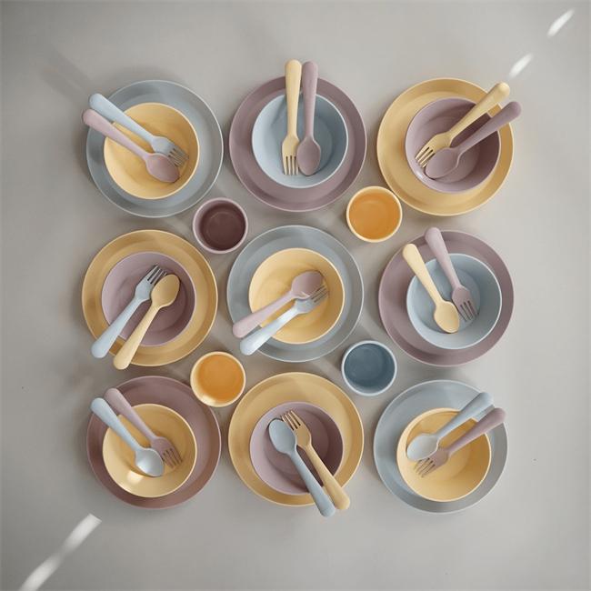 Actual product image Mushie Ivory set