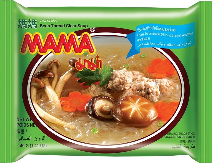 Produktbild Mama Instantglasnudeln, Suppe, klar