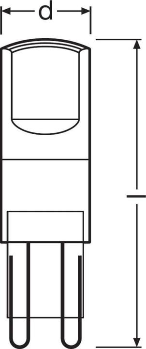 Image du produit Osram Pin (G9, 2.60 W, 320 lm, 1 x, E)