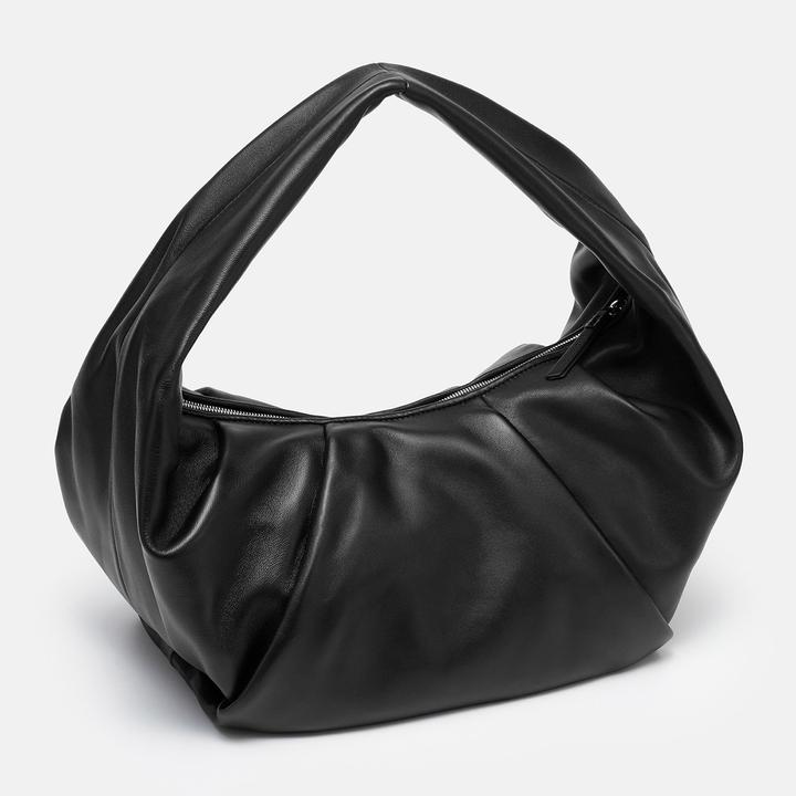 Actual product image Les Visionnaires Greta Essential silky Schultertasche Leder 43 cm