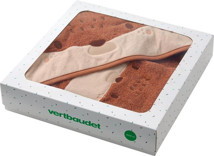 Actual product image Vertbaudet Baby Geschenk-Set: Badecape & Waschhandschuh IGEL