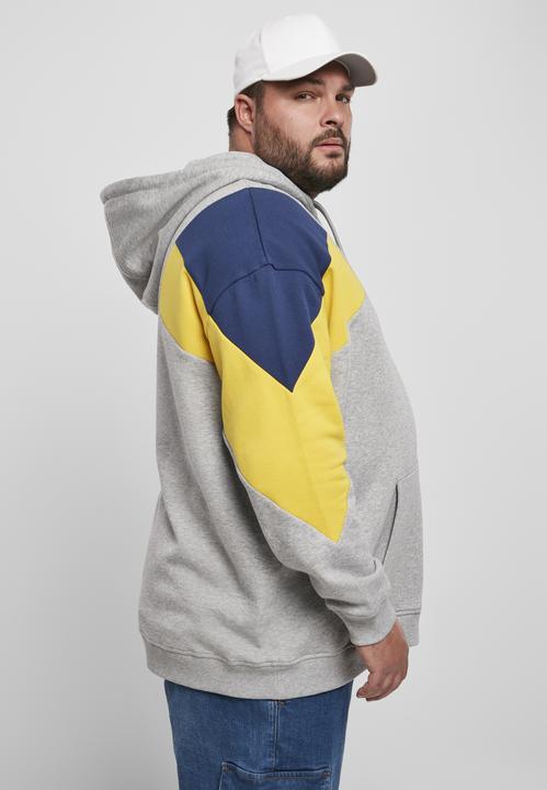 Immagine prodotto Urban Classics Felpa con cappuccio oversize a 3 toni (M)