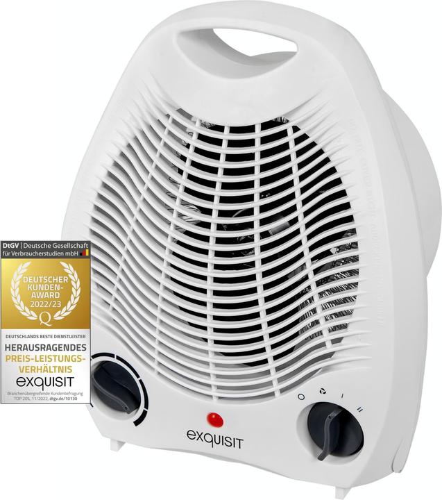 Image du produit Exquisit HL 32025 we Aérotherme 2000W 2 vitesses de chauffage (2000 W)