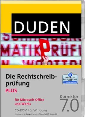 Produktbild DUDEN Korrektor 7.0 Plus für Office und Works, -D-