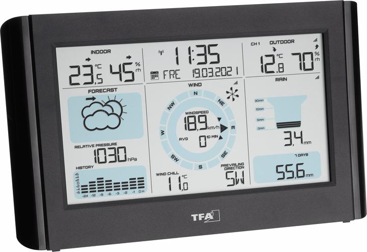 Produktbild Suomen Lämpömittari Oy 7870 -langaton s????asema, 3-kanavaa