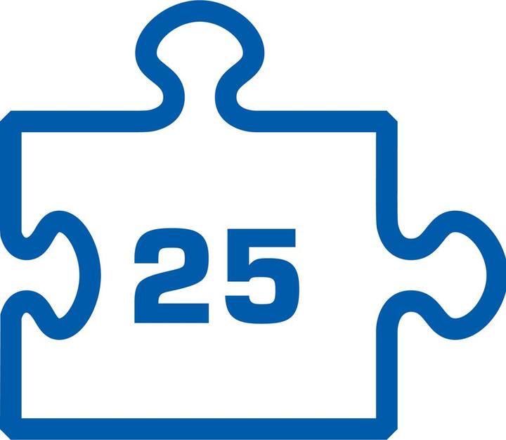 Actual product image Brilliant Tools Screw extractor / drill and guide kit, 25 pcs