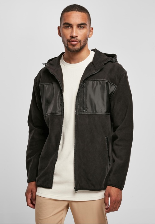 Produktbild Urban Classics Hooded Micro Fleece Jacket - 19437 (M)