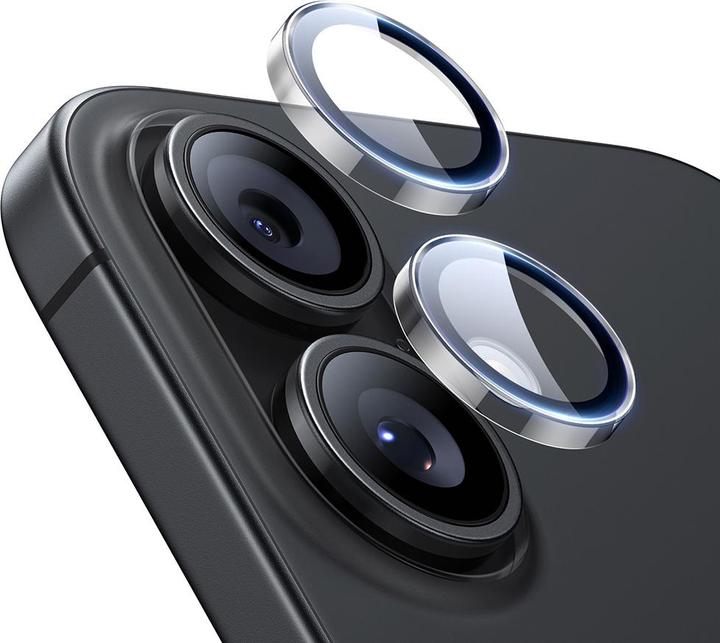 Image du produit ESR - Armorite Camera Lens Protectors - iPhone 16 / iPhone 16 Plus / iPhone 17 - Clear (Apple iPhone 16, Apple iPhone 16 Plus, Apple iPhone 17)