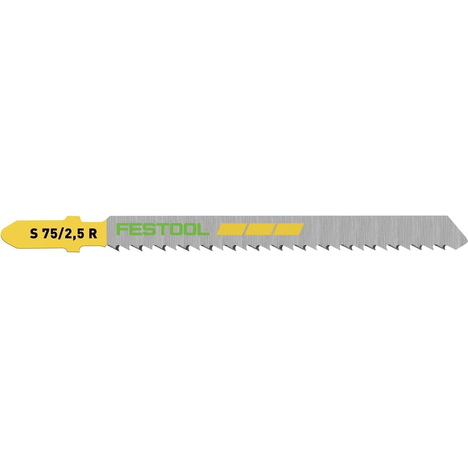 Festool, Sägeblatt, Stichsägeblatt S 75/2,5 R/5