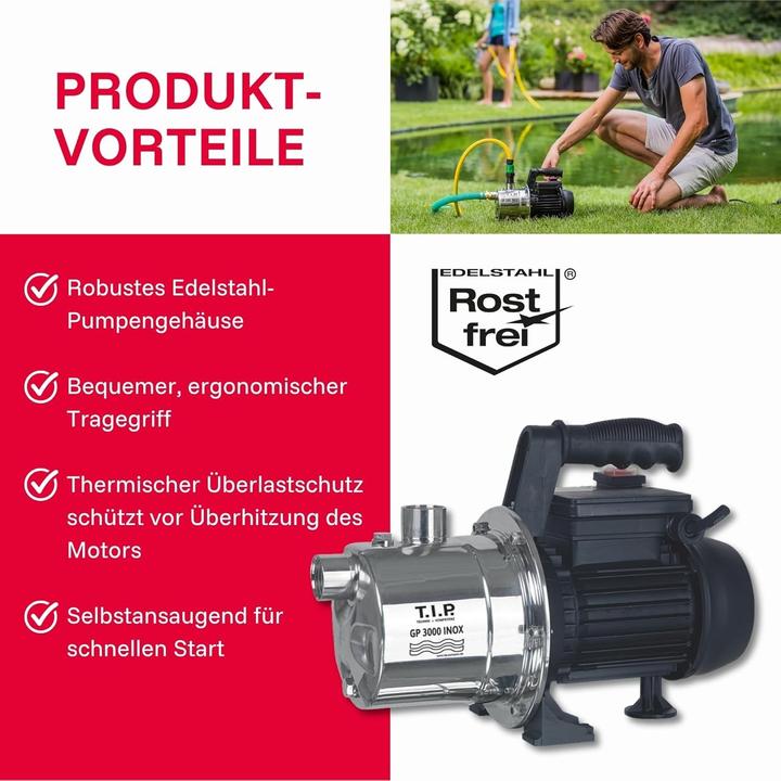 Produktbild T.I.P. Gp 3000 (Gartenpumpe)
