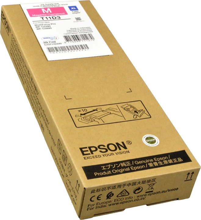 Produktbild Epson WF-C53xx/WF-C58xx Series Ink Cartridge XL Magenta 5,000 pages (M)