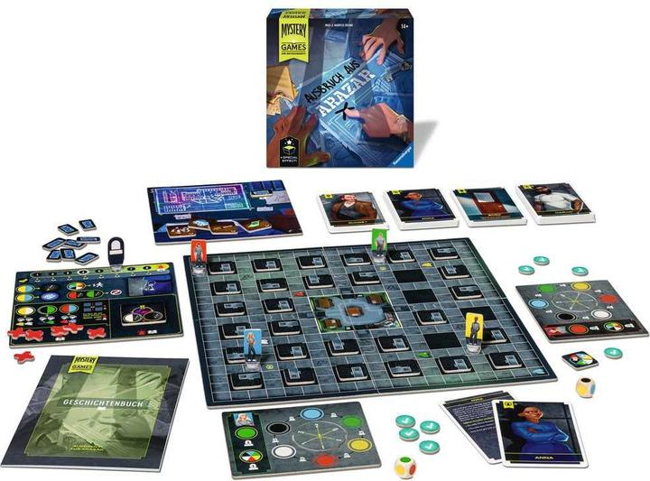 Produktbild Ravensburger Mystery Games Der Ausbruch aus Arazar (Deutsch)
