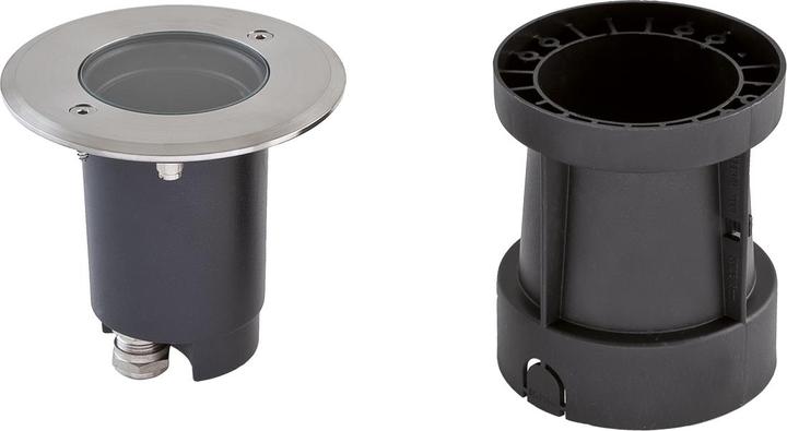 Produktbild EVN-Lichttechnik Bodeneinbauleuchte IP67 V2A 679235 GU10 max.35W schwenkb. 3,5t AD120mm (GU10, IP67)