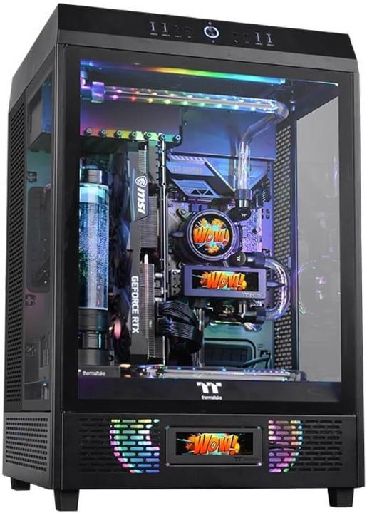 Produktbild Thermaltake PC- Gehäusezubehör LCD Panel Kit Black für The Tower 500