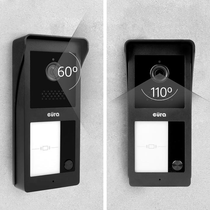 Immagine prodotto Eura 2-Draht Video Türsprechanlage VDP-49A3-2TY weiss Tuya (Cablato, WiFi)