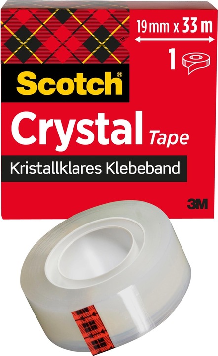 Image du produit Scotch Cristal 19mm x 3crystal clair (19 mm)