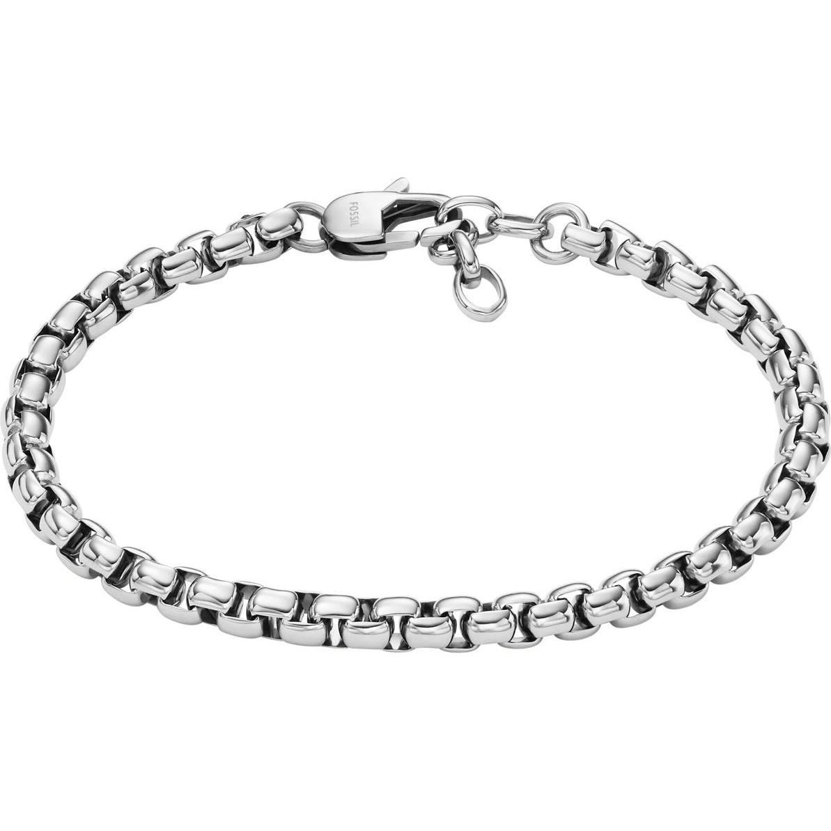 Fossil, Armschmuck, Jewelry, (20 cm, Edelstahl)