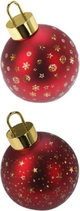 Produktbild Lifetime Weihnachtsbaumkugel Rot Ø 15 cm LED Leicht