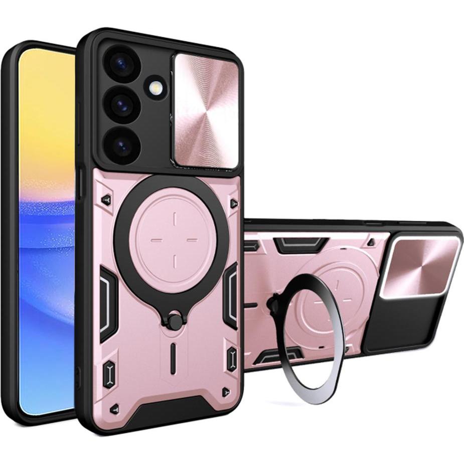 Techsuit - CamGuard Pro - Samsung Galaxy A16 4G / A16 5G - Rose Gold (Samsung Galaxy A16, Samsung Galaxy A16 5G), Cover smartphone, Rosa