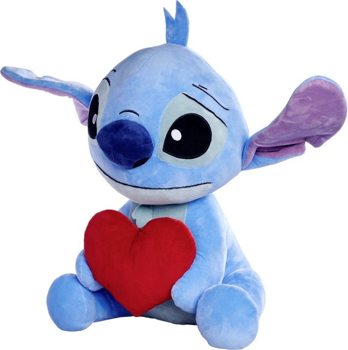 Simba Disney Peluche Stitch Coeur 50cm (50 cm)